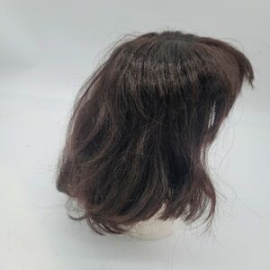 Spirit Halloween Adult Short Dark Brown Brunette Wig Party Costume Role Play